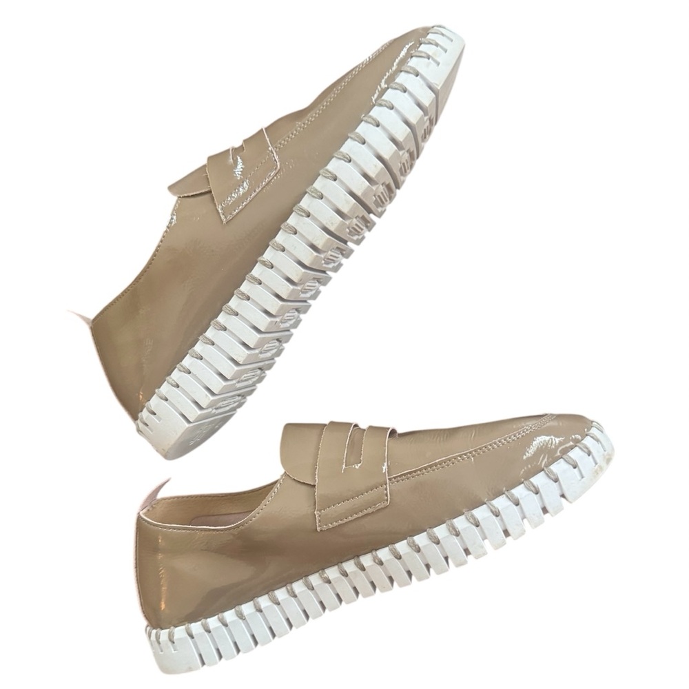 Ilse Jacobsen Tulip Shoes in Wheat and White - Picture 4 of 8